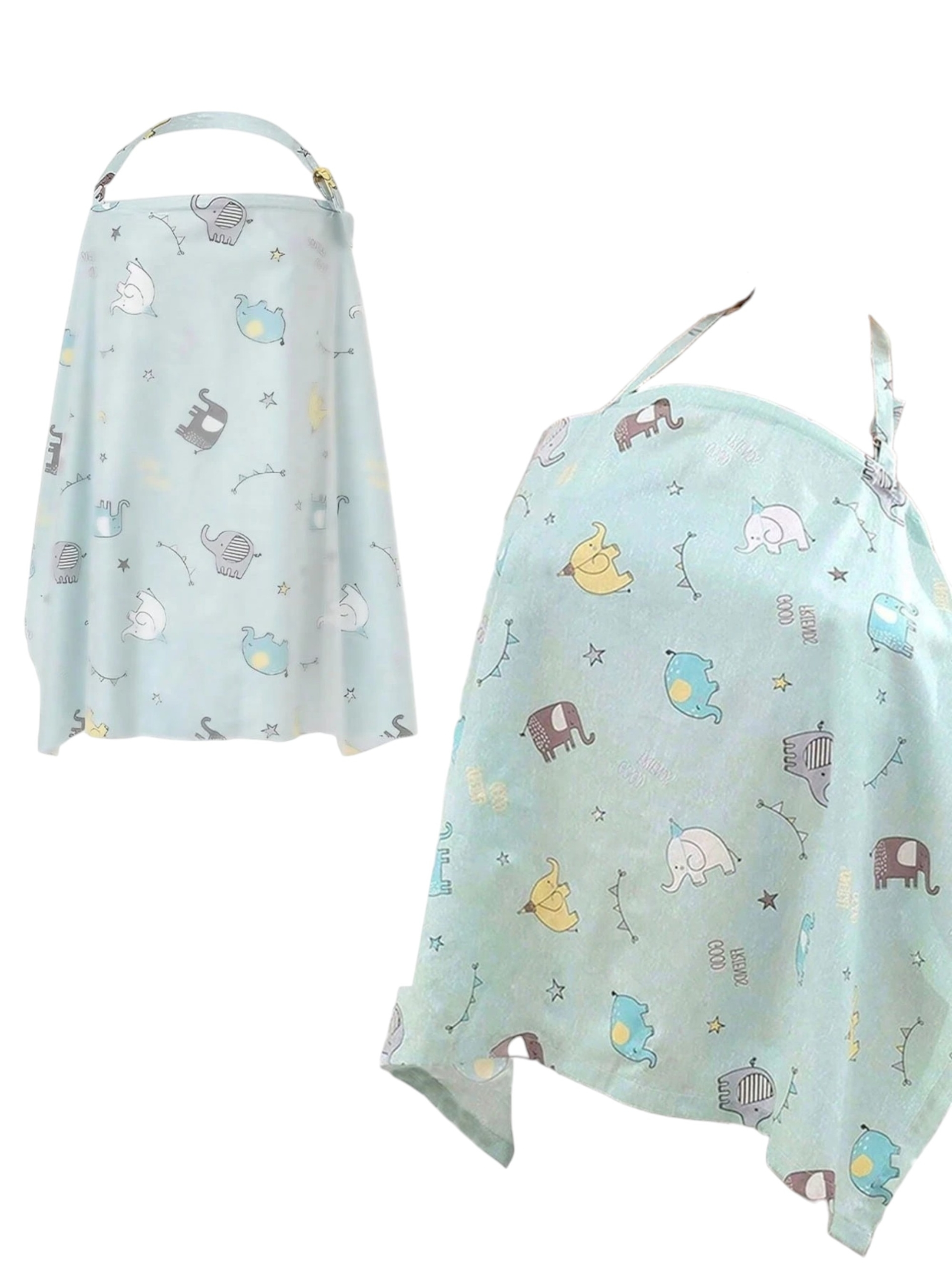 Drap de protection pour l'allaitement Bleu