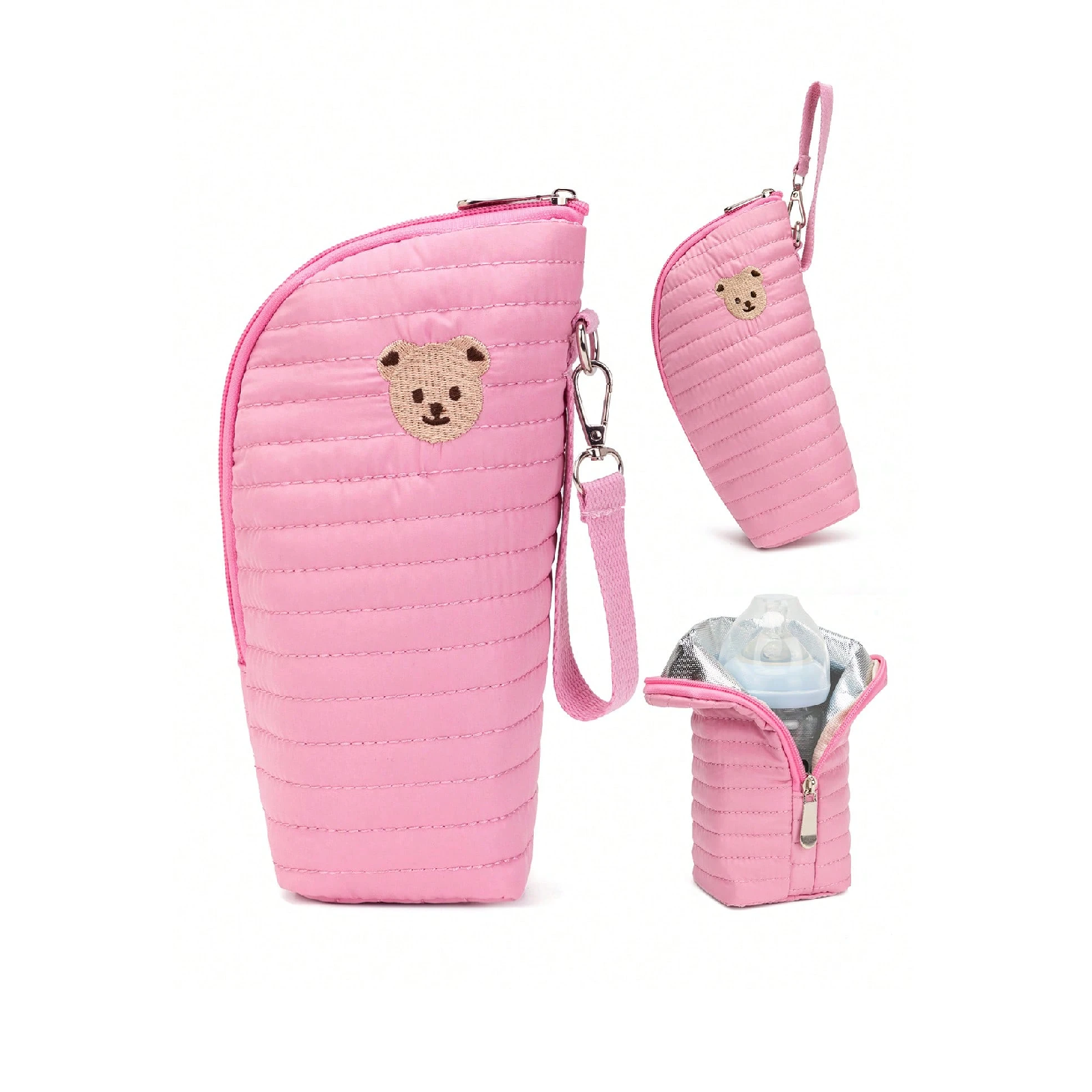 Sac Isotherme Pour Bouteille Rose