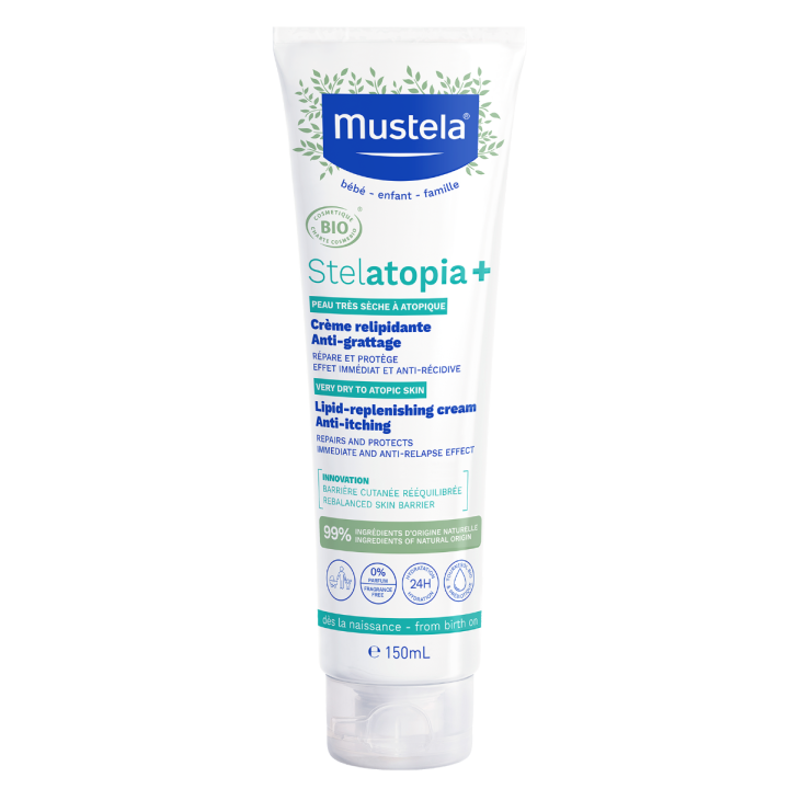 Mustela Stelatopia+ Crème Relipidante Bio 150ml