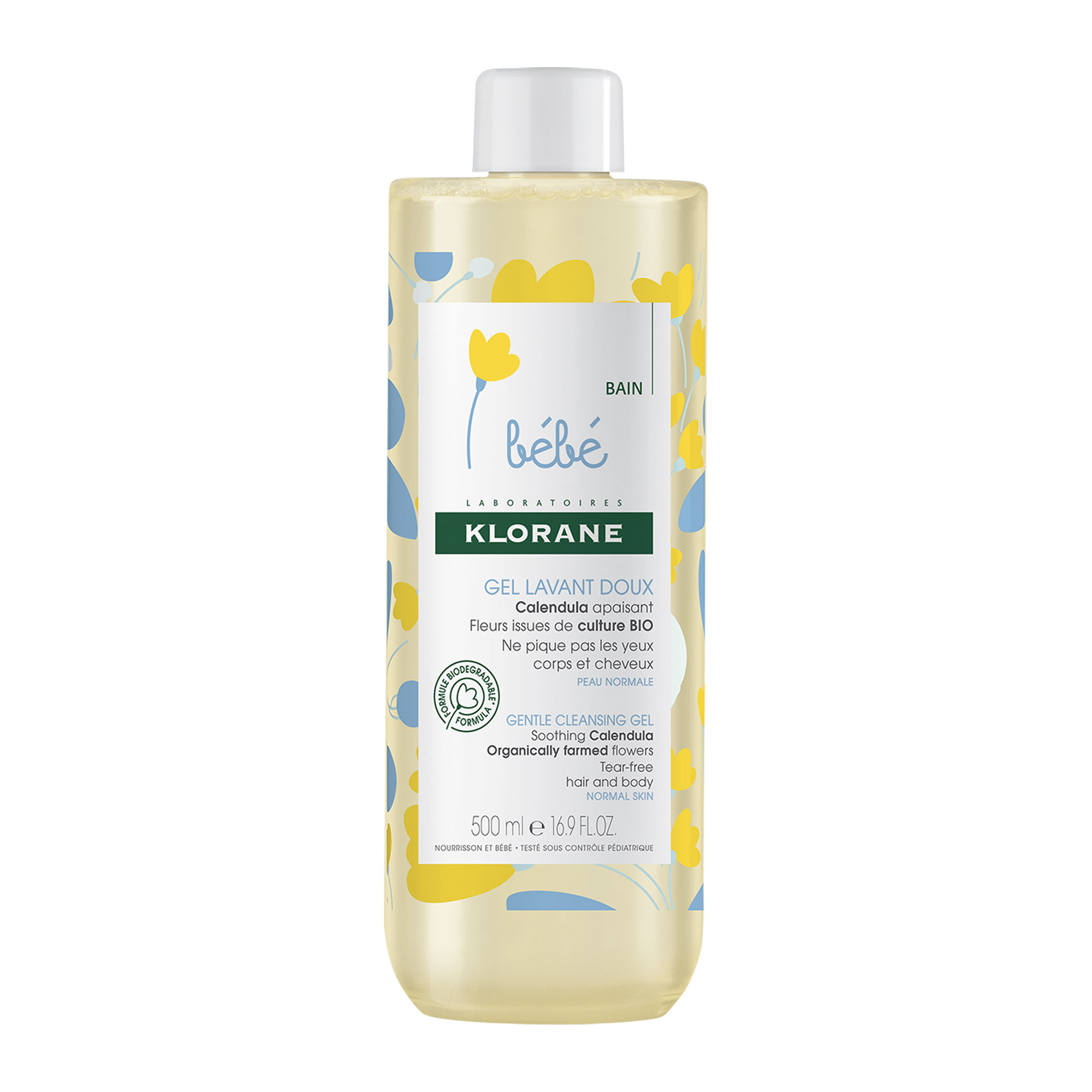 Klorane Gel Lavant Doux au Calendula 500ml