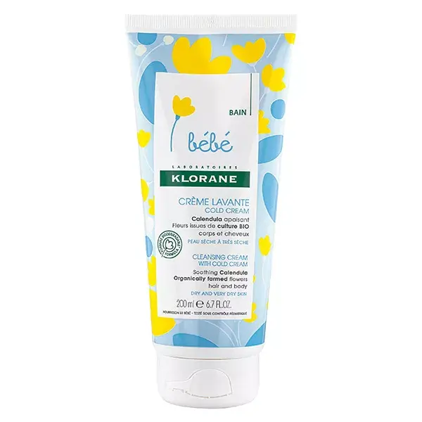 Klorane Crème Lavante Cold Cream au Calendula 200ml