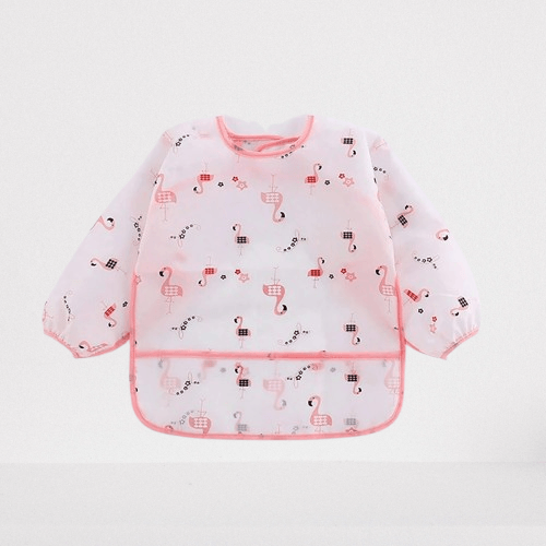 Bavoir Sans Lavage Flamant Rose (3-4 ans)